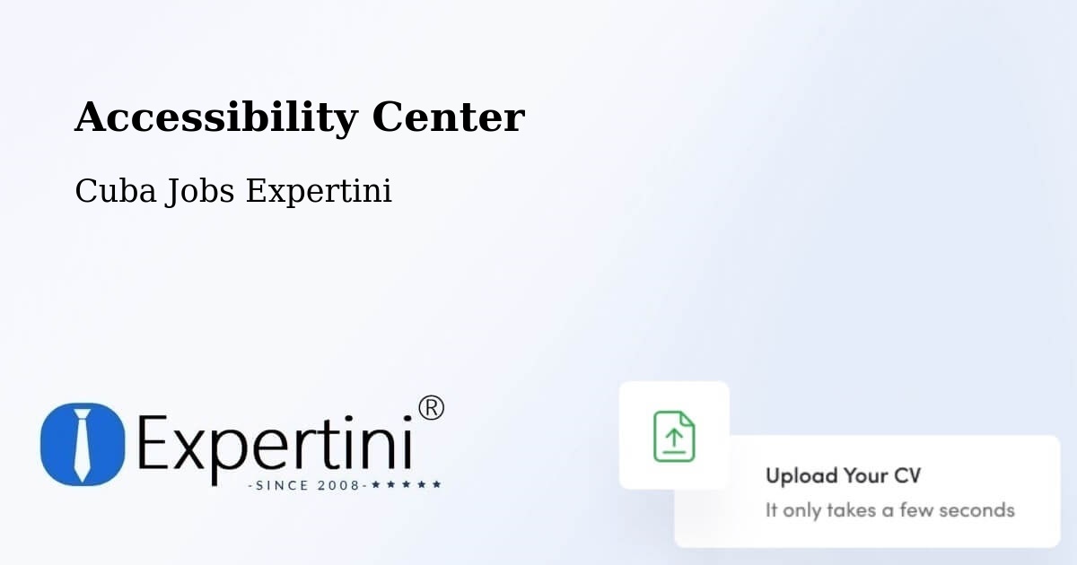 Accessibility Statement – Cabaiguán - Cuba Jobs Expertini